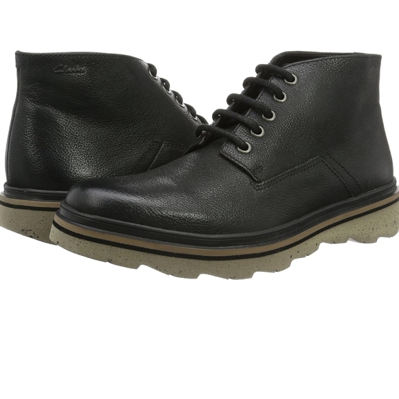 CLARKS FRELAN LEATHER HIKING COMFORT DRESS SHOES 10.5 - Picture 1 of 10